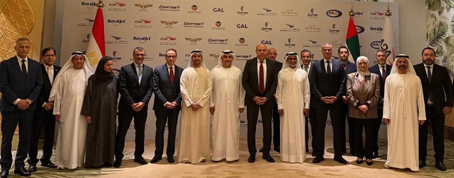 Egypt, UAE sign 5 MoUs to strengthen aviation ties

